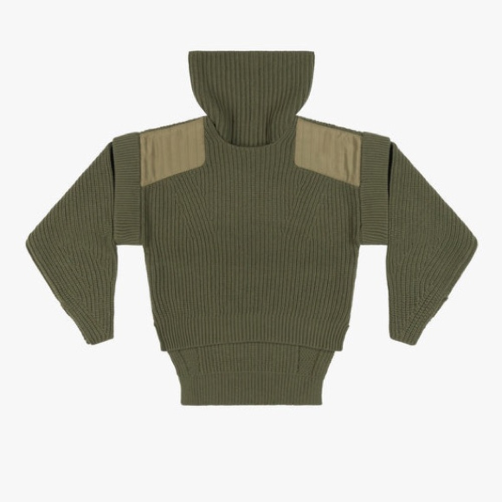 COPY - Marfa Stance Cashmere and Wool Green Sweater Size Large New